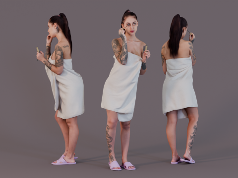 My lovely lady lumps 3D Model