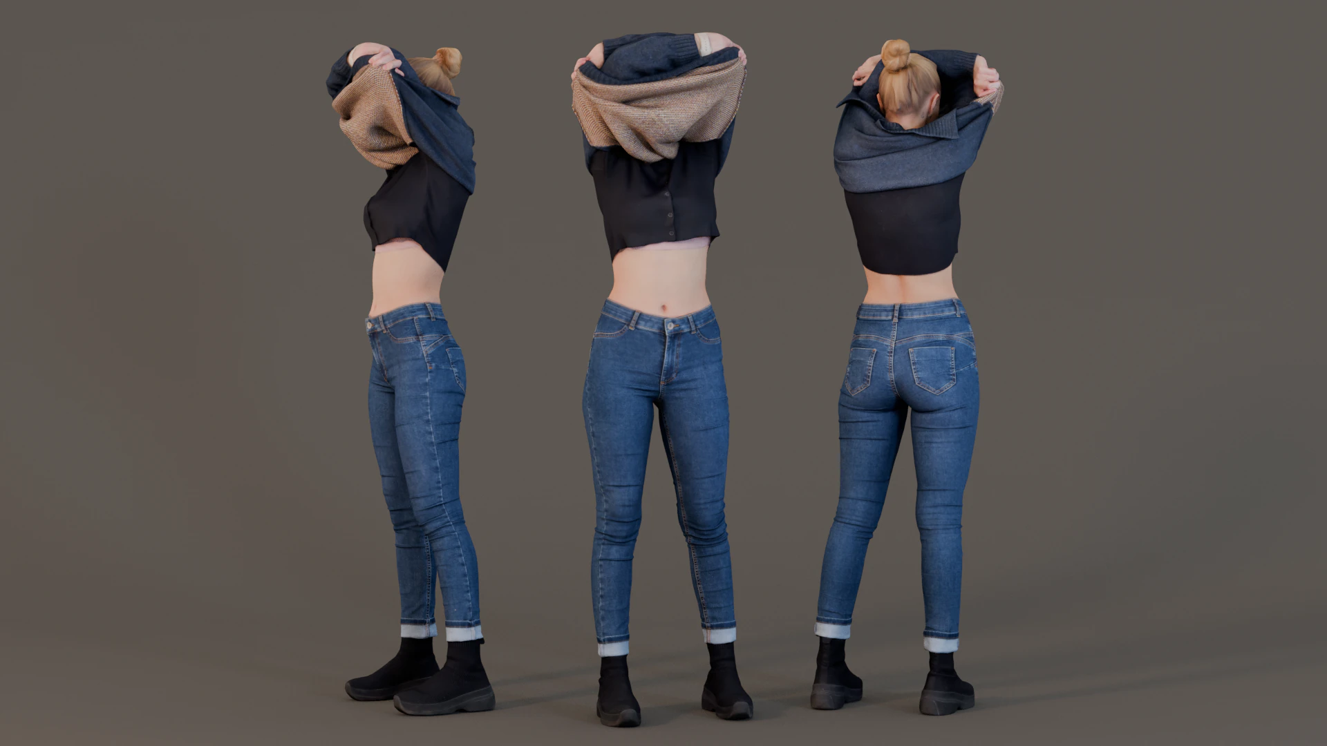 Get Undressed 3D Model .c4d .max .obj .3ds .fbx .stl .blend 