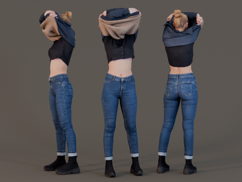 Get Undressed 3D 模型