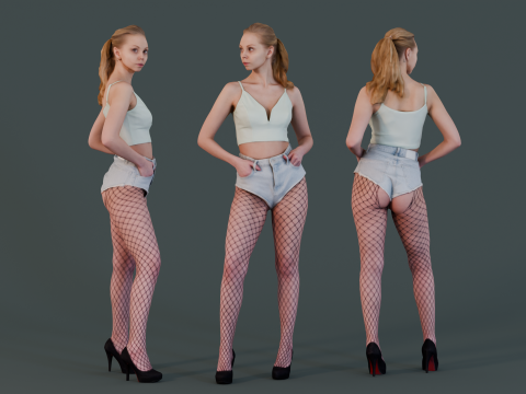 Red Light District Chic 3Dモデル