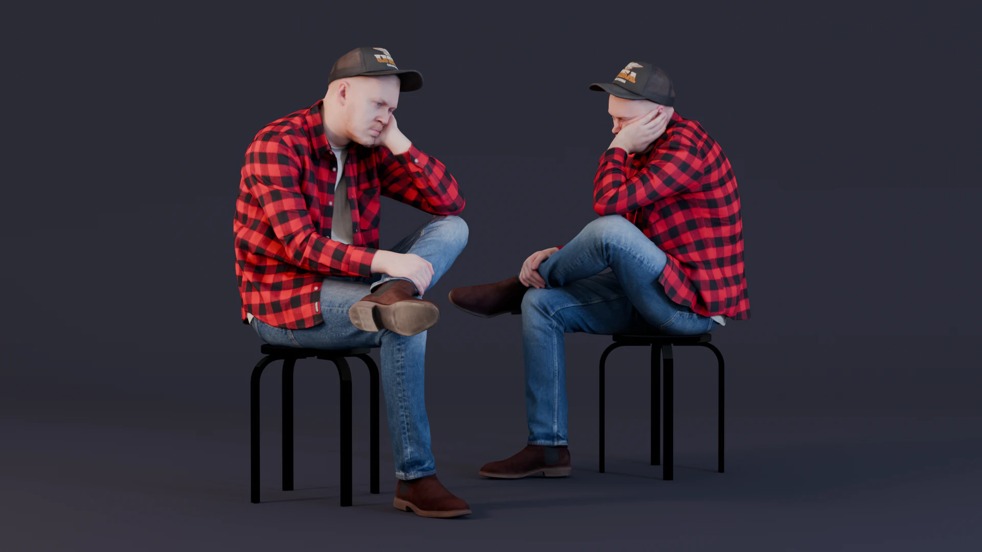 Tired Wild West 3D Model .c4d .max .obj .3ds .fbx .stl .blend 