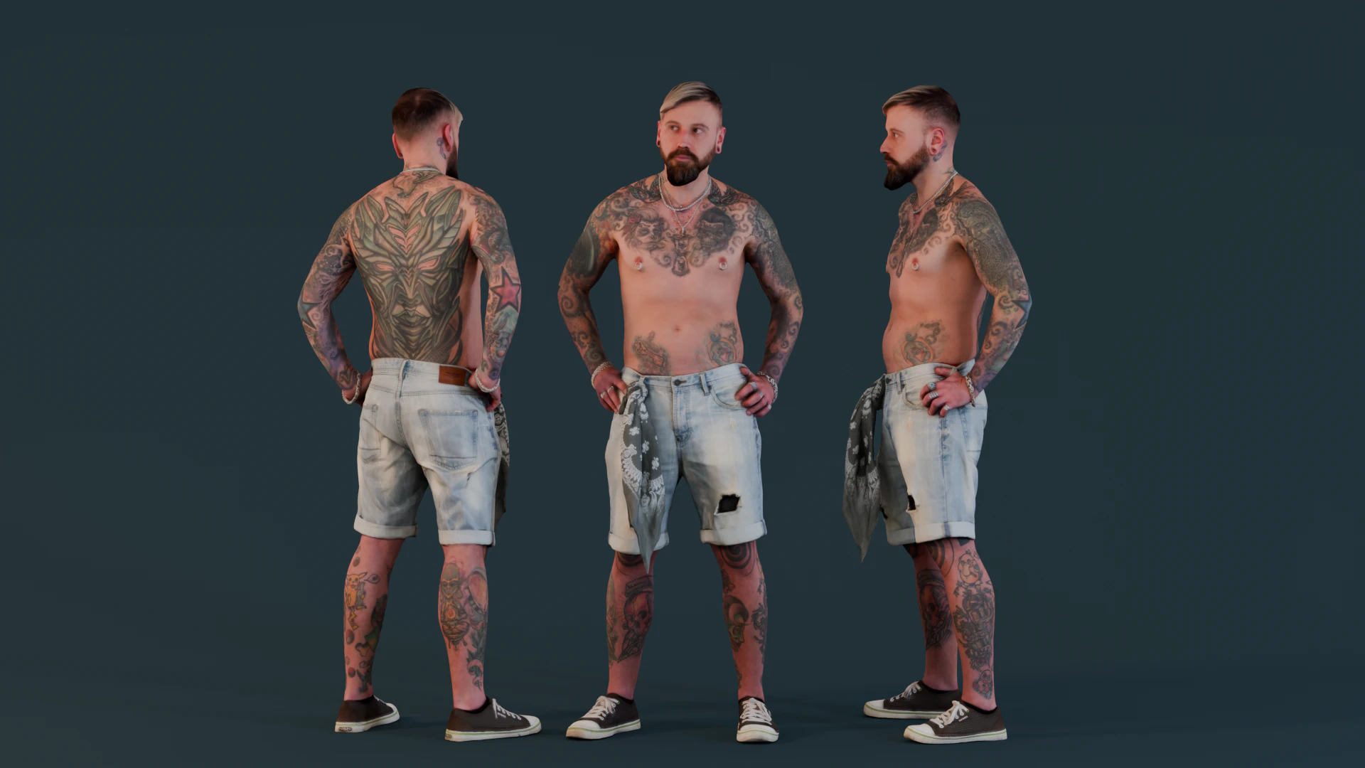 Rock is Alive 3D Model .c4d .max .obj .3ds .fbx .stl .blend 