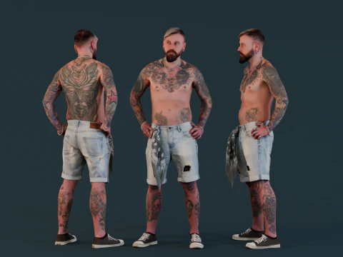 Рок живий 3D Модель