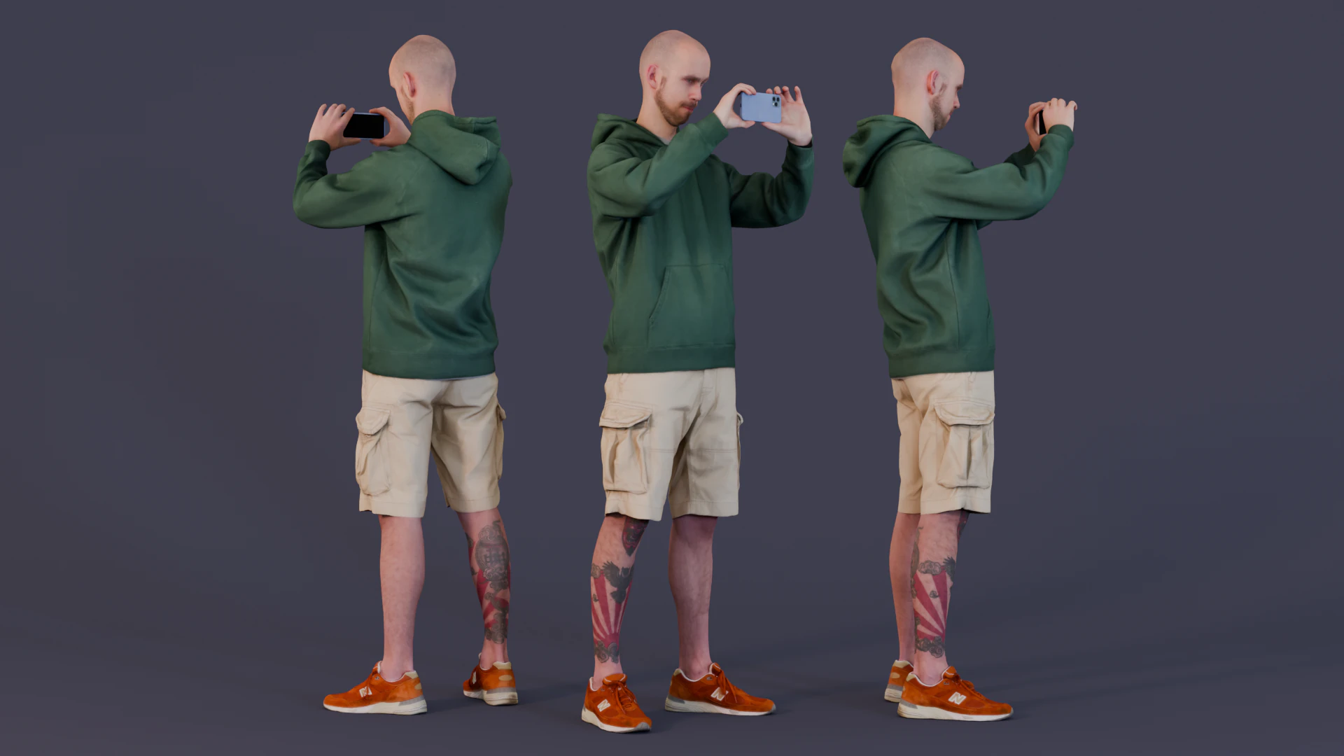Taking a Nice Shot 3D Model .c4d .max .obj .3ds .fbx .stl .blend 