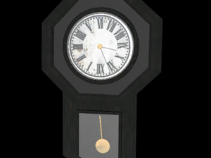 grandfather clock 3D Model