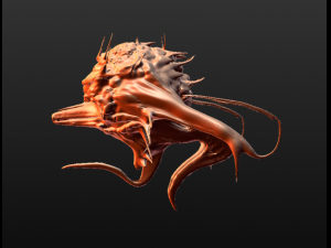 hawk monster Model 3D