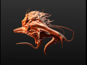 mostro falco Modello 3D