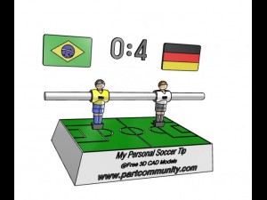 germany vs brazil Modèle 3D
