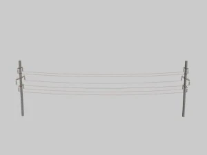 tour &eacute;lectrique Modèle 3D