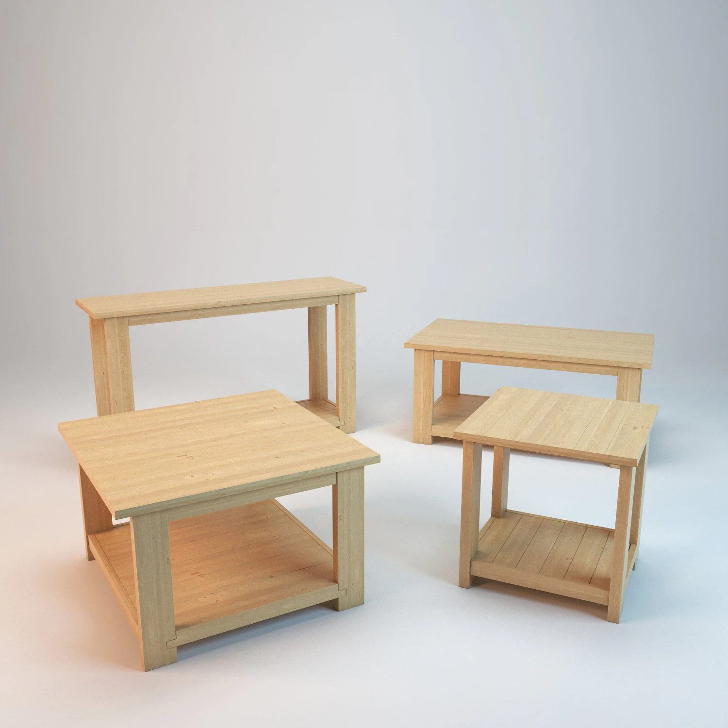 ikea rekarne set 3D Model .c4d .max .obj .3ds .fbx .stl .blend