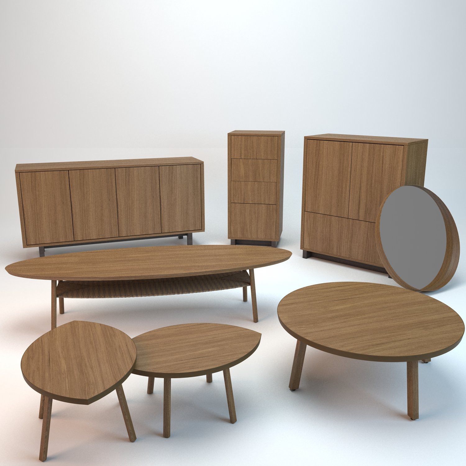 3d модели мебели ikea