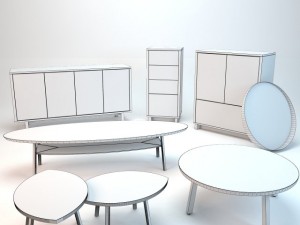 ikea stockholm set Modelo 3D