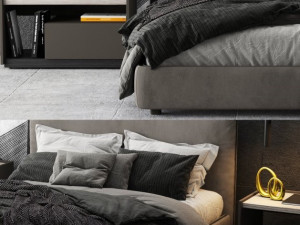 moltenic ribbon bed Modello 3D