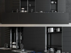 cucina leggera Modello 3D