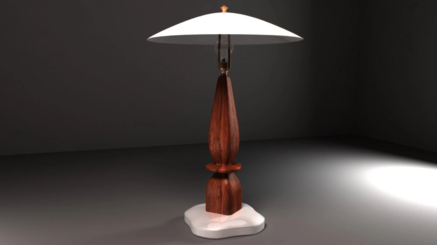 table touch lamp 3D Model .c4d .max .obj .3ds .fbx .stl .blend