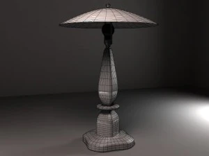table touch lamp 3D Model
