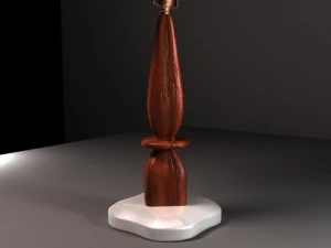 table touch lamp 3D Model