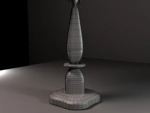 table touch lamp 3D Model