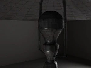 table touch lamp 3D Model