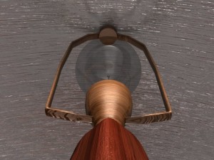 table touch lamp Model 3D
