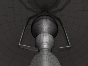 table touch lamp Model 3D