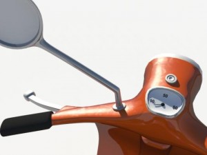 scooter vespa Modèle 3D