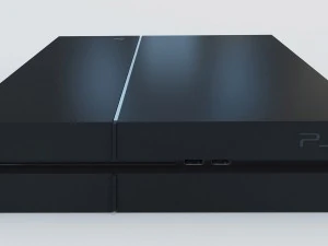 플레이스테이션 4 3D 모델