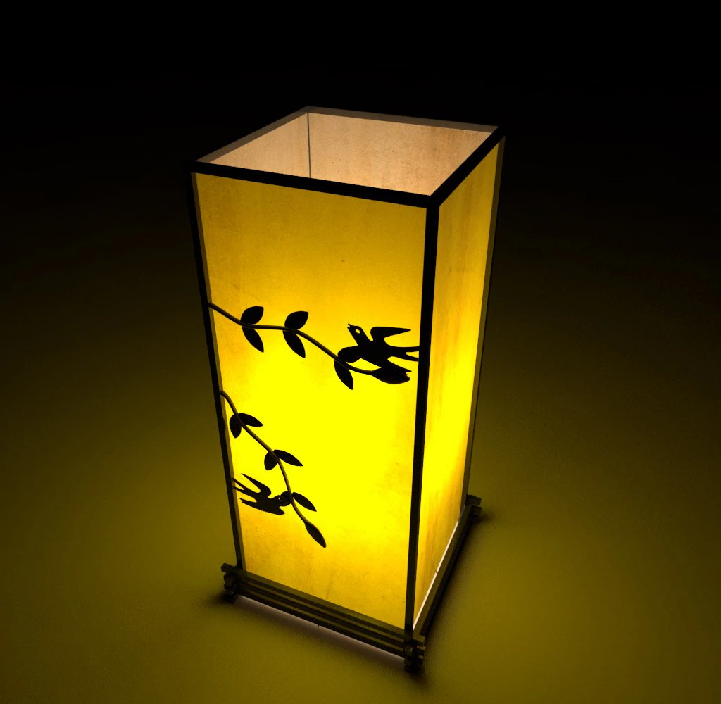 lampe de nuit Modèle 3D .c4d .max .obj .3ds .fbx .stl .blend 