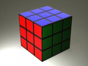 rubiks cube Modelo 3D