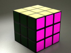 rubiks cube Model 3D