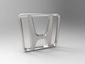 emblema honda Model 3D