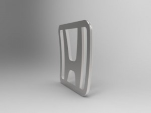 emblema honda 3D Model