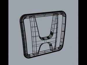 emblema honda 3D Model