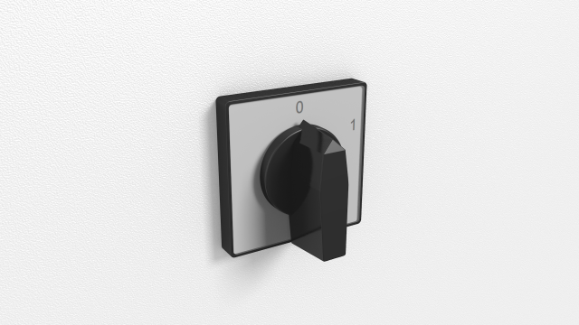 rotary cam switch 3D Model .c4d .max .obj .3ds .fbx .stl .blend 