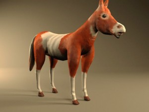dunkyhorse 3D-Modell