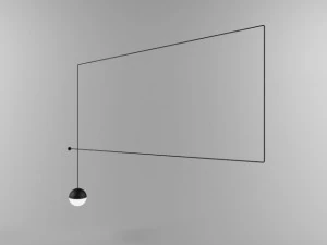 flos string light 3D Model
