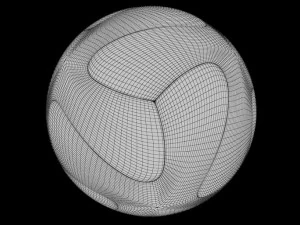 bola asli 2014 Model 3D