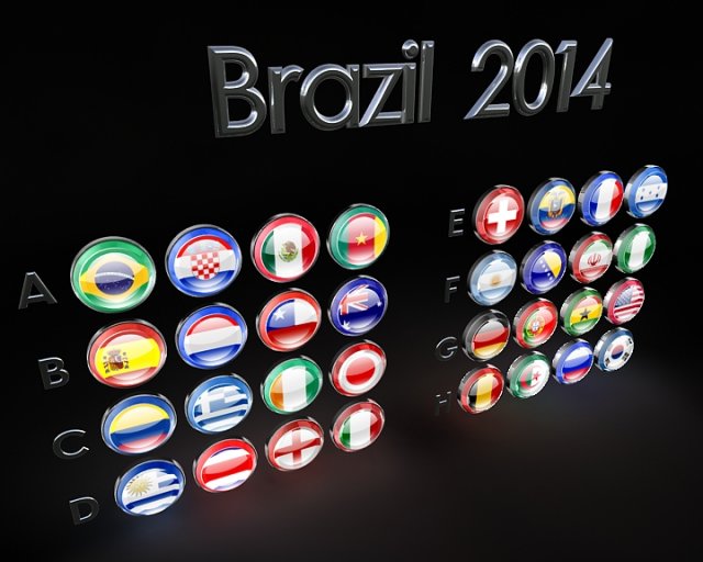 adidas brazuca 3d official match ball world cup 3D Model