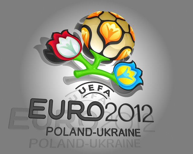amimated logo euro 2012 3D-Modell .c4d .max .obj .3ds .fbx .stl .blend 