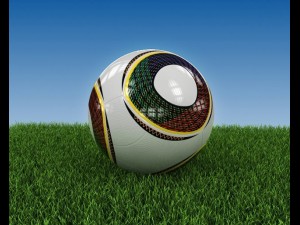 ball jabulani 2010 Modello 3D