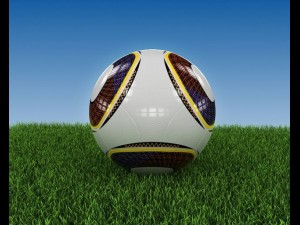 ball jabulani 2010 3D Model