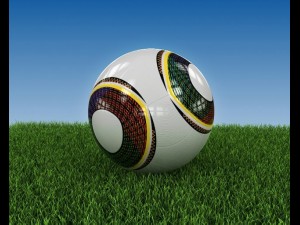 ball jabulani 2010 3D Model