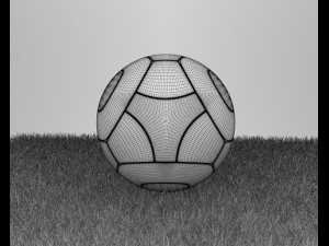 ball jabulani 2010 3D Model