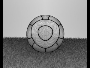 ball jabulani 2010 3D Model