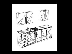 kitchen 3D 모델
