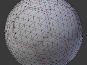 old scrapped soccer ball Modèle 3D