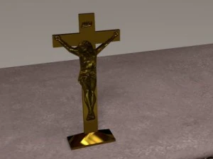altar  low poly 3D Model