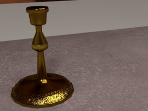altar  low poly 3Dモデル