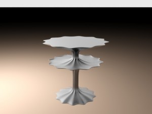 desing table Model 3D