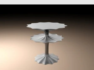 meja desain Model 3D